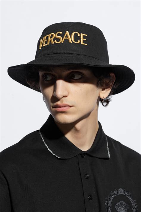 mens versace hat|men versace bucket hat.